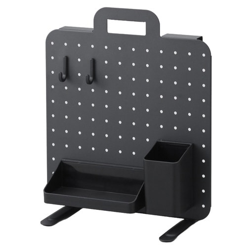 ペグボード 幅30×高さ30cm ブラック