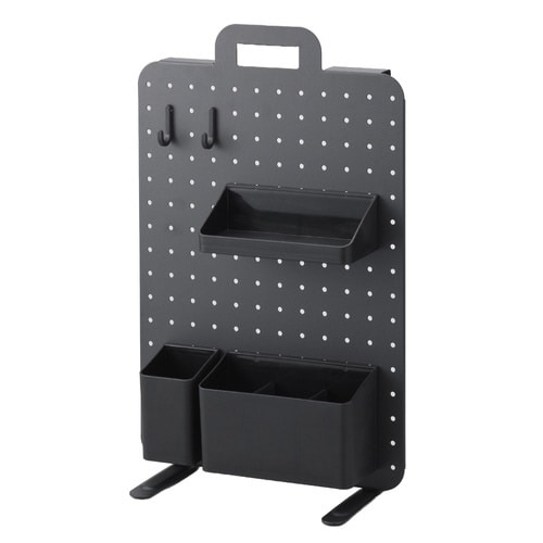 ペグボード 幅30×高さ42cm ブラック