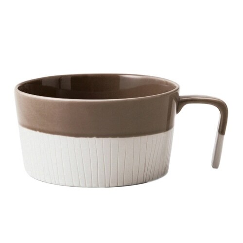 スープカップ 360ml Craft グレージュ