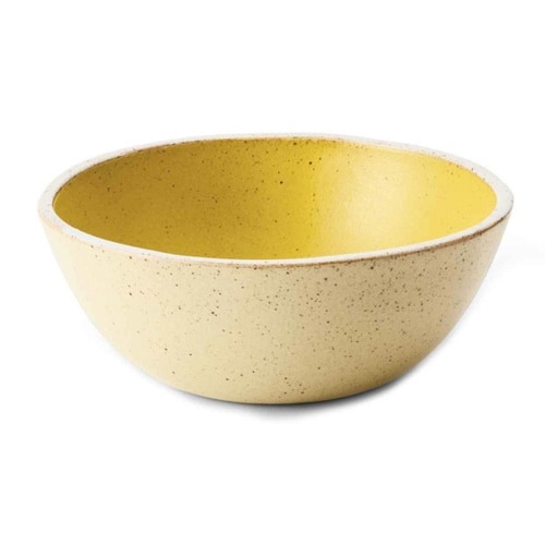 ボウル18cmLPalmパームイエロー×2