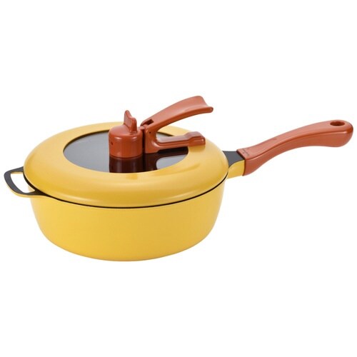 Remi Hirano フライパン イエロー