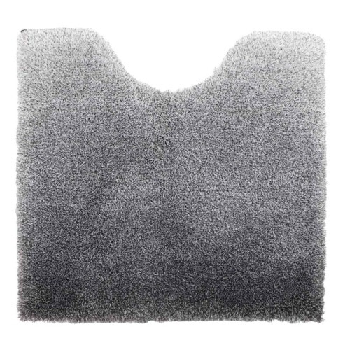 トイレマット グラデ 55×60cm グレー×2