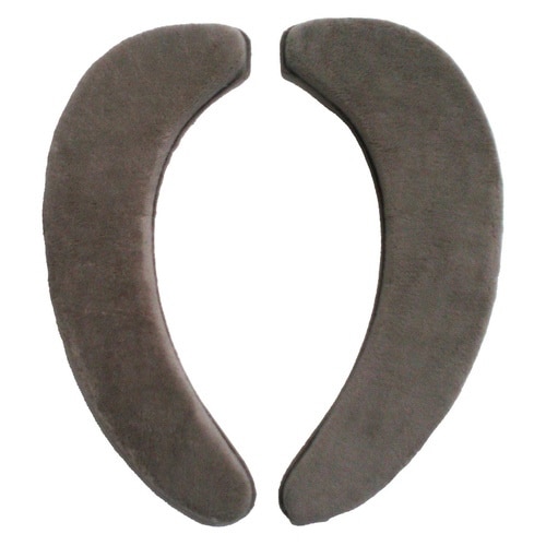 トイレ 便座シート 吸着 グラデ ベージュBR×2