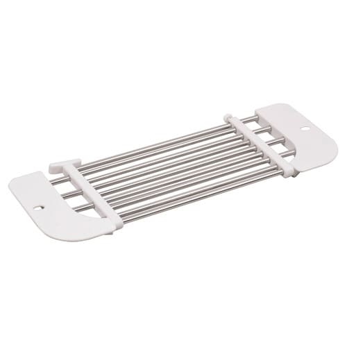 水切りラックアットアクア ステンレス製パイプ棚×2