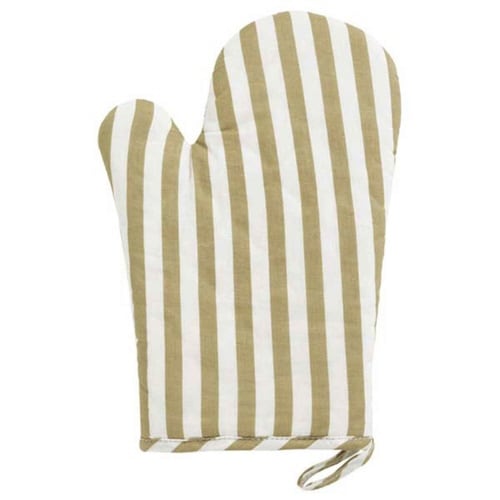 キッチンミトン ストライプベージュ