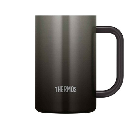 ビールジョッキ 600ml 真空断熱 ブラック