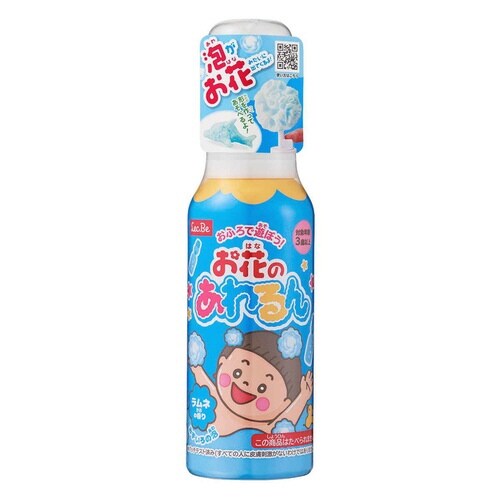 おもちゃ お風呂 お花のあわるん 泡入浴剤 ブルー