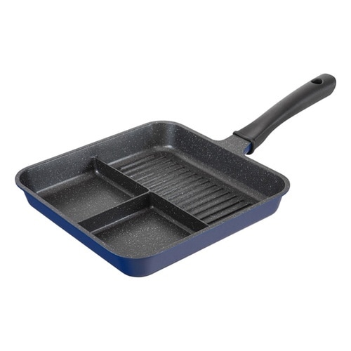 フライパン IH対応 仕切り付き トリプルパン