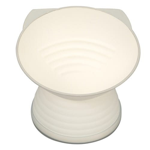 Miya Wan ねこ脚付きフードボウル ホワイト