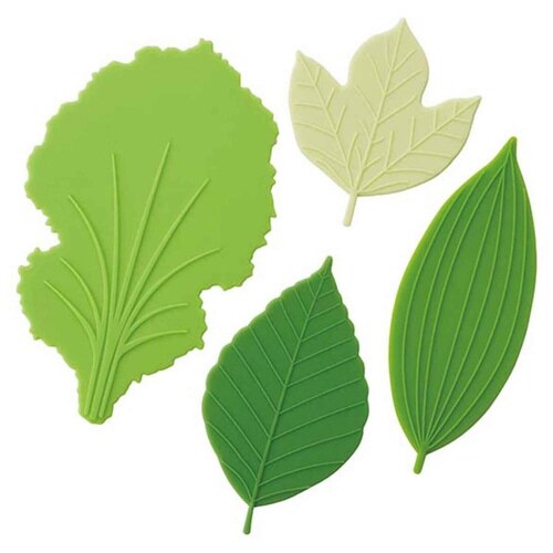 バラン 4枚入 抗菌シリコンレタス&リーフバラン