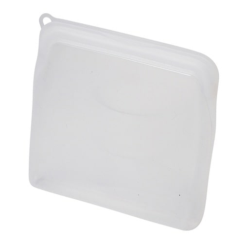 保存袋 900ml ジップクリア シリコーンバッグ