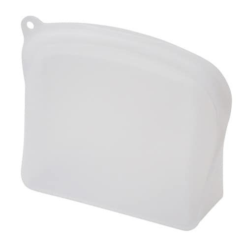 保存袋1.1L ジップクリア シリコーンバッグ×2