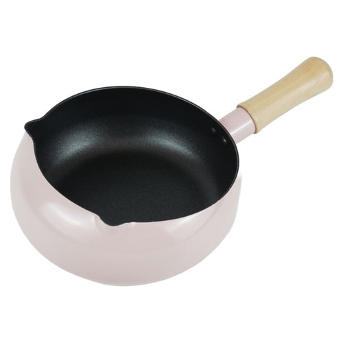 いため鍋 20cm ねこ型 IH対応 ピンク×2