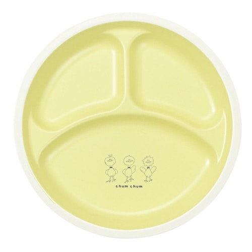 ランチプレート 23cm chum イエロー×2