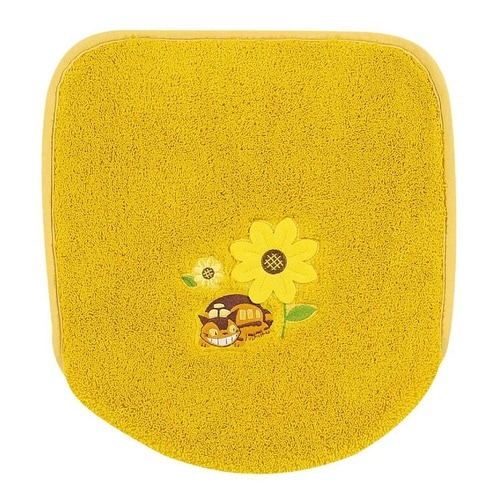 トイレフタカバー となりのトトロ 花のバス停×2