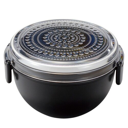 弁当箱 2段 700ml DOT ブラック×2