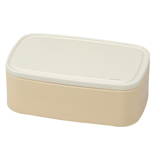 弁当箱 1段 430ml ホワイトベージュ