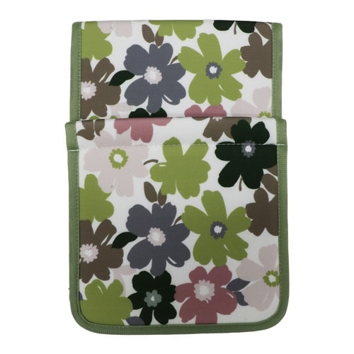 トイレ ペーパーホルダーカバー フルール グリーン