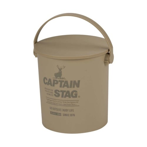 バケツ 15L CS 座れるバケツ ベージュ