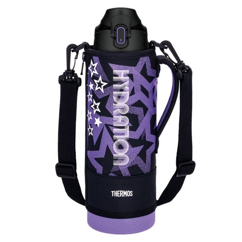 サーモス 水筒 1.5L ブラックパープル