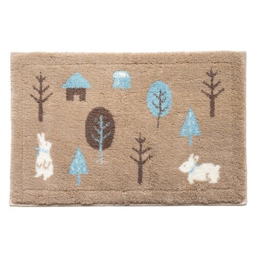 バスマット乾度良好ピュアデイジーフォレスト×2