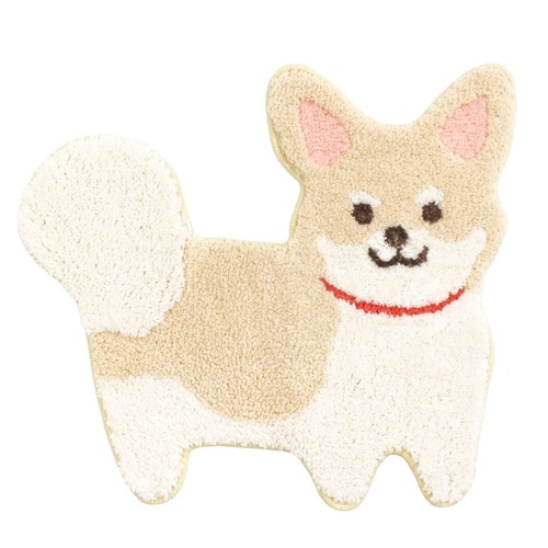 トイレマット 56×55cm チワワ