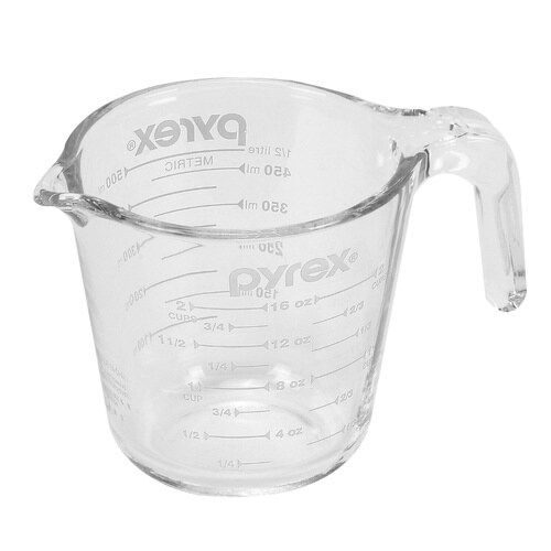 PYREX 計量カップ 500ml 耐熱ガラス×2