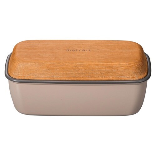 弁当箱 1段 490ml グレージュ×2