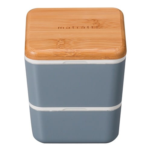 弁当箱2段600mlmatrattスモーク×2