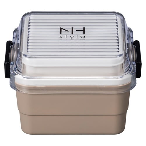 弁当箱 2段 620ml NH グレージュ×2