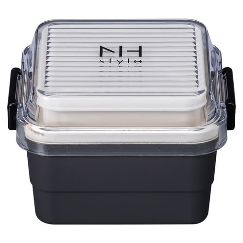 弁当箱 2段 620ml NH アッシュ×2
