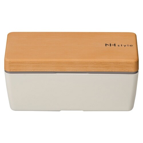 弁当箱 1段 600ml NH アイボリー×2