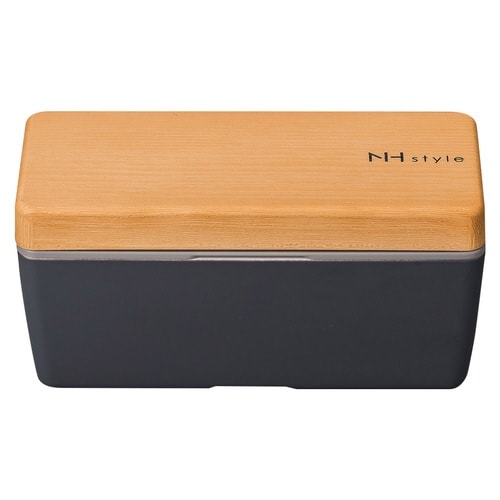 弁当箱 1段 600ml NH アッシュ×2