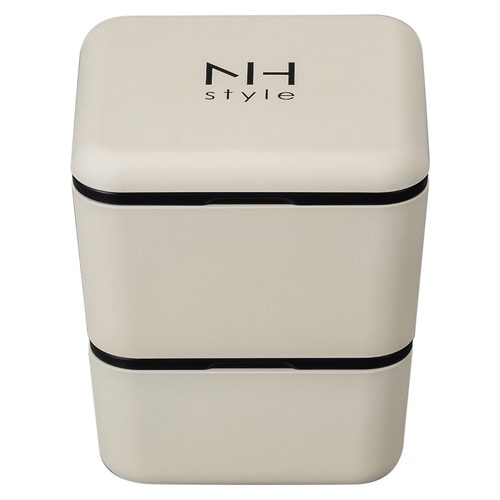 弁当箱 2段 600ml NH アイボリー