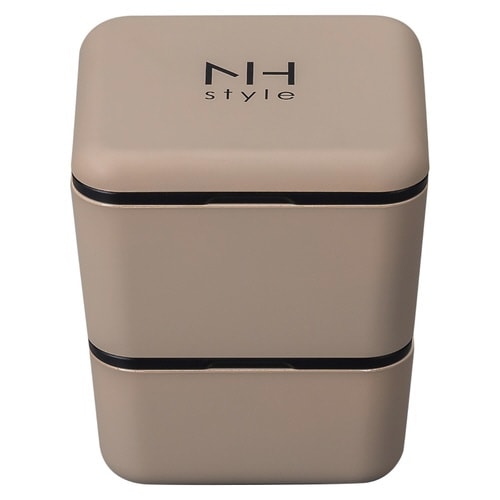 弁当箱 2段 600ml NH グレージュ×2