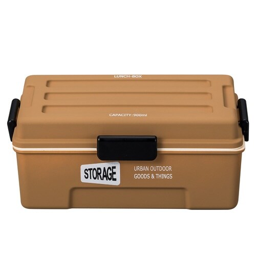 弁当箱 1段 900ml STORAGE サンド