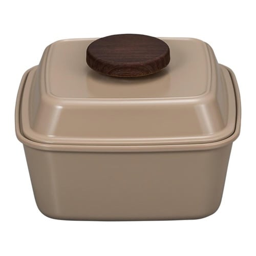 弁当箱 1段 650ml piatto グレージュ