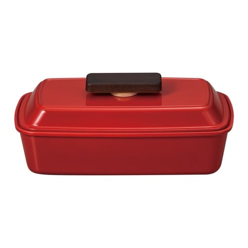 弁当箱 1段 580ml piatto レッド