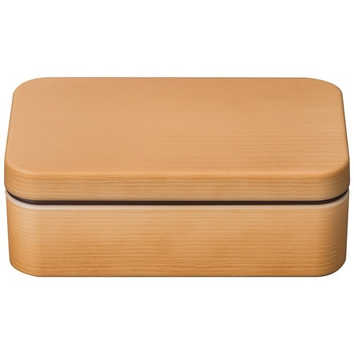 弁当箱 1段 800ml ナチュラル×2