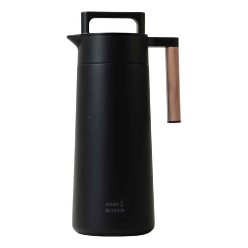 ポット 1.1L 真空断熱 保温 魔法瓶 ブラック