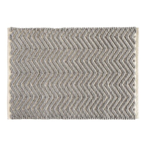 バスマット ポコモコ ウィーブ グレー