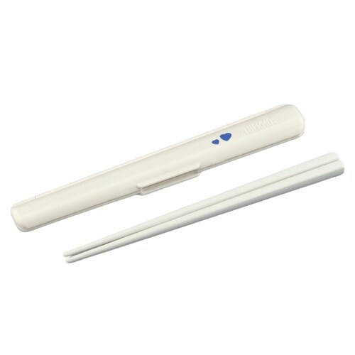 箸 箸ケースセット サーモス ブルーイエロー