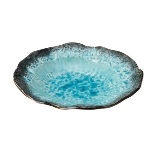カレー皿 23cm KANADE 陶器 青