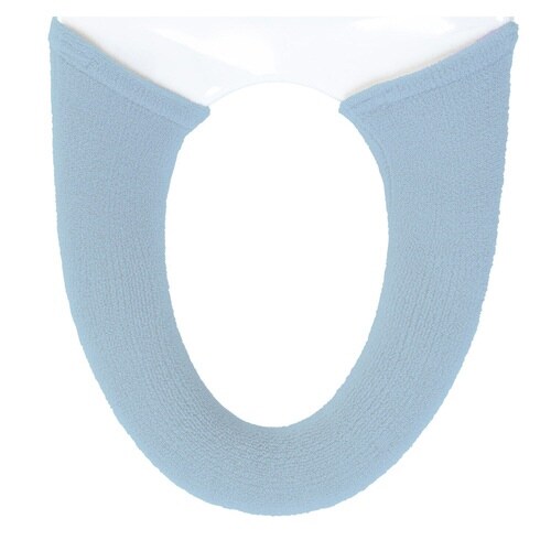 便座カバー 洗浄暖房専用 フローリア ブルー×2