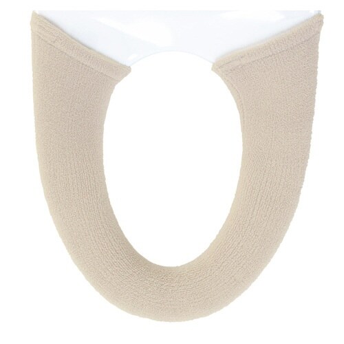 便座カバー 洗浄暖房専用 フローリア ベージュ×2