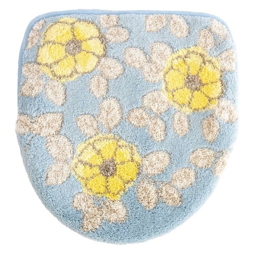 トイレフタカバー 兼用タイプ フローリア ブルー