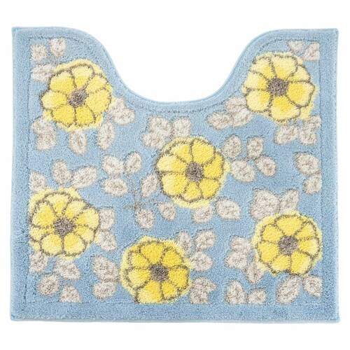 トイレマット フローリア 55×60cm ブルー