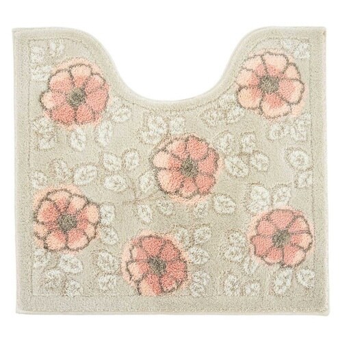 トイレマット フローリア 55×60cm ベージュ