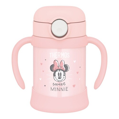 サーモス ストローマグ 魔法瓶 パステルピンク