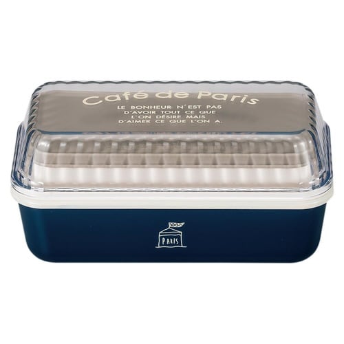 弁当箱2段590mlcafedeネイビー×2